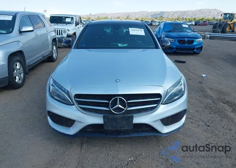 2016 Mercedes-Benz C 300 Sport from USA, damaged, VIN 55SWF4JBXGU173504